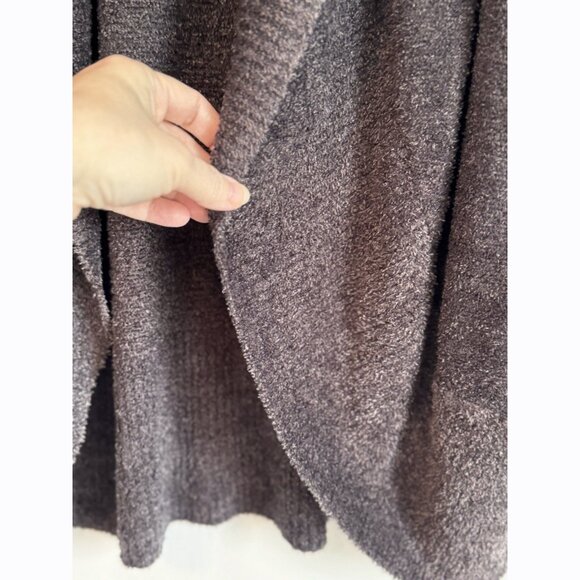 BAREFOOT DREAMS Women’s Gray CIRCLE CARDI Cardigan CozyChic Lite Size XL Gray - Picture 5 of 11